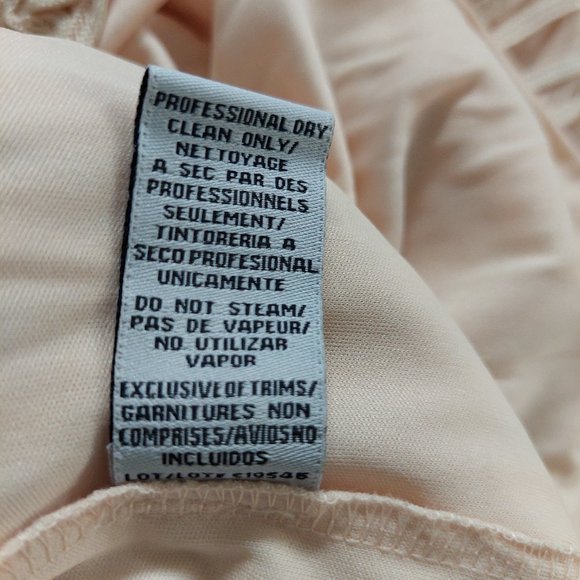 JS Collection Women's Embroidered Midi Sheath Dress, Rosegold, Size 8 - Picture 9 of 10